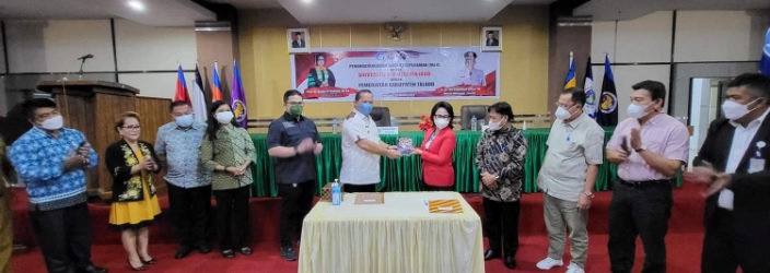 Bupati E2L Teken MoU dengan UNIMA