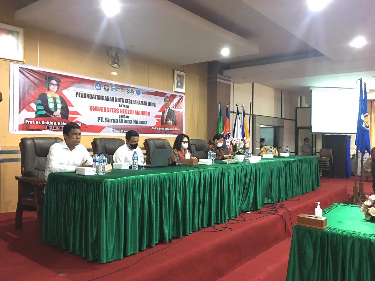 Jadi Motor Transformasi Energi Ramah Lingkungan, Unima dan PT SUN Teken MoU