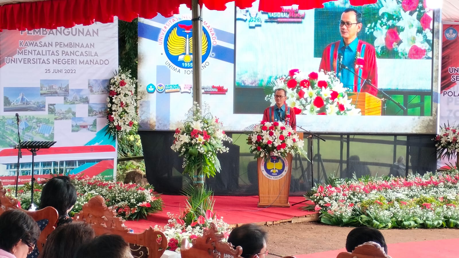 Pencanangan BLU, Prof Nizam: Unima Manfaatkan Aset Bagi Kepentingan Kampus Mahasiswa dan Masyarakat