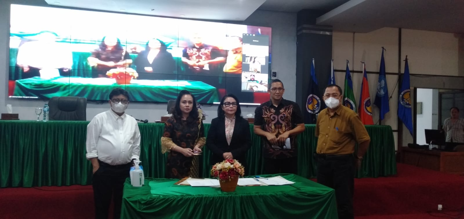 Penandatanganan MoU dengan SLSU (Southern Luzon State University), Philippines