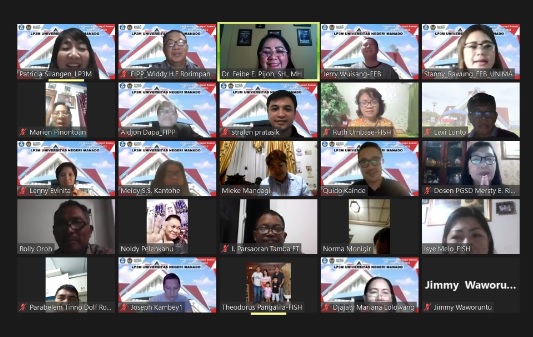 LP3M UNIMA Fasilitasi Penyamaan Persepsi Asesor BKD Lingkup UNIMA: Rektor Apresiasi Dan Instruksikan Agar Segera Terimplementasi