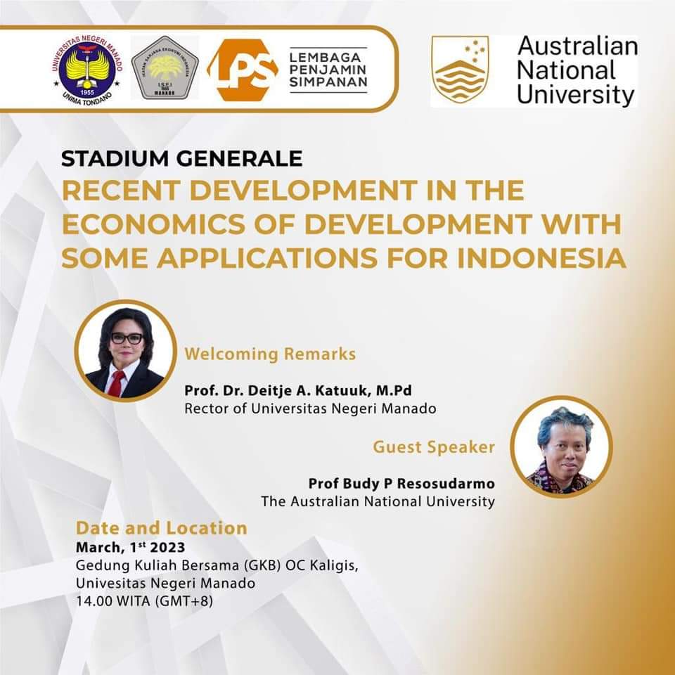 Sikapi Perkembangan Ekonomi Digital, Unima Bakal Gelar Kuliah Umum