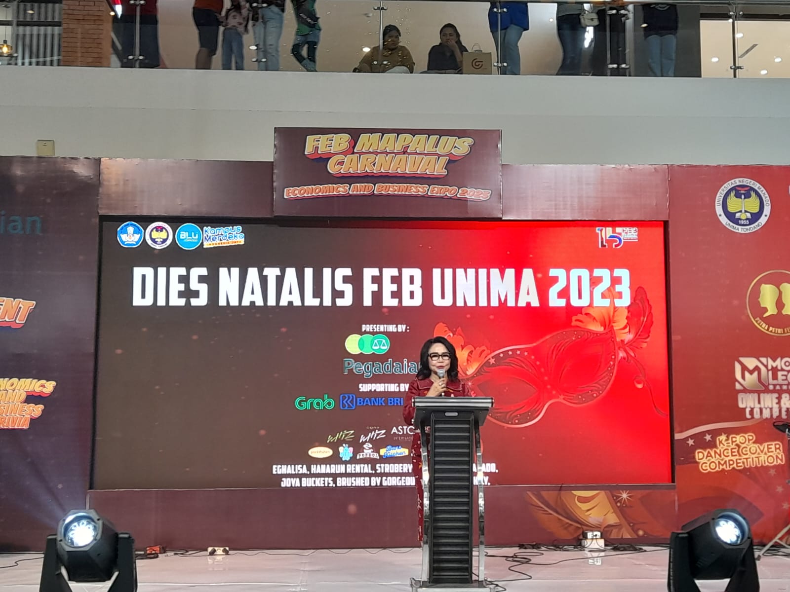 Buka FEB Mapalus Carnaval, Katuuk: Sinergitas yang Terjalin Sangat Baik