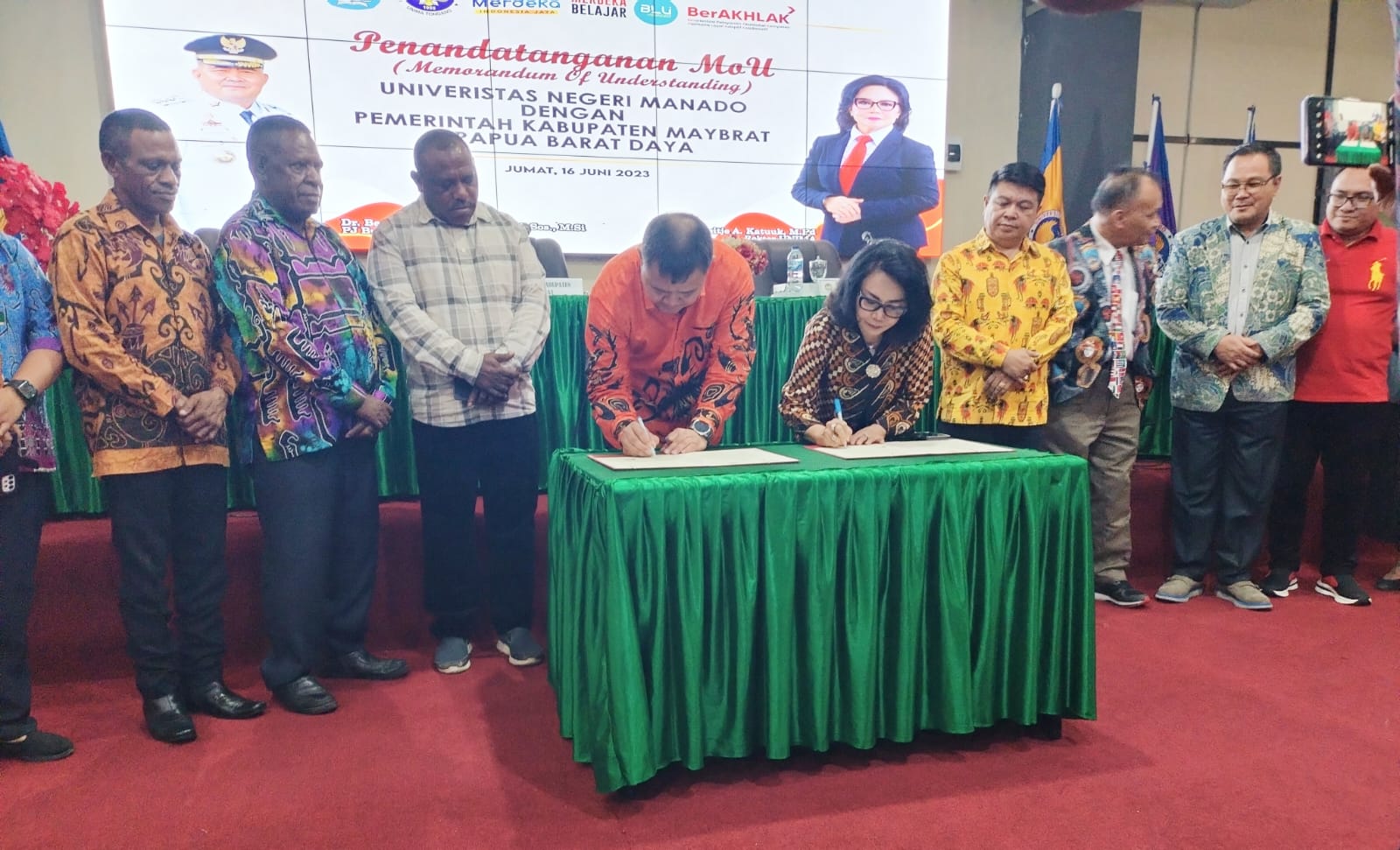 Unima – Pemkab Maybrat Sepakat Tingkatkan Kualitas Pendidikan