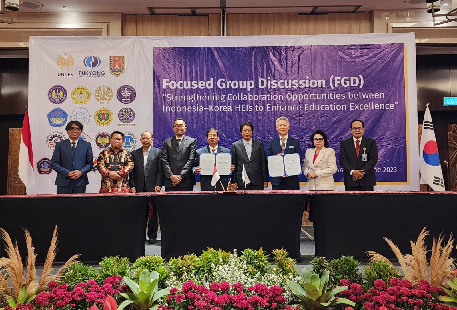 Rektor Unima Hadiri FGD Bersama PKNU Hingga Bincang Bersama Ketua DPR RI