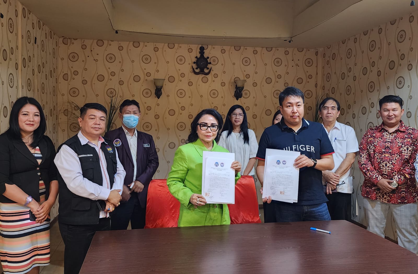 Buka Progam Magang Di Jepang, Unima Teken MoU Dengan Perusahaan Jepang World Wings Co.,Ltd