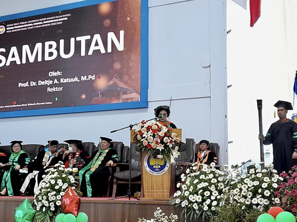 Resmi Sandang Gelar Doktor, Magister dan Sarjana, Unima Kembali Luluskan 791 Wisudawan