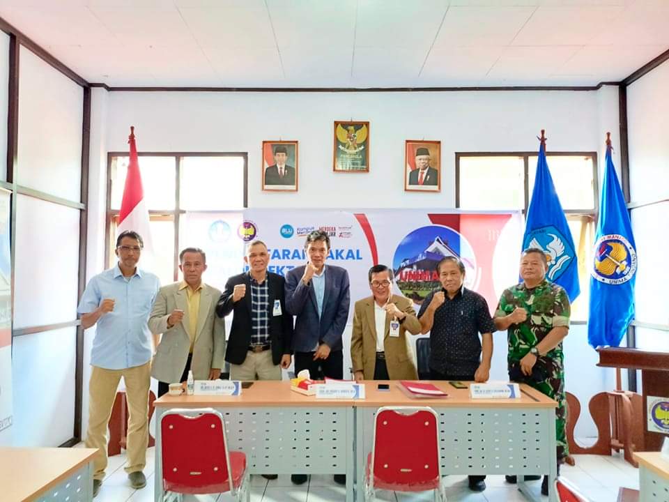 Ikuti Visi Misi Presiden dan Wakil Presiden Terpilih, Doktor Sains Kebumian Armstrong Sompotan Resmi Maju Bakal Calon Rektor Unima Periode 2024-2028