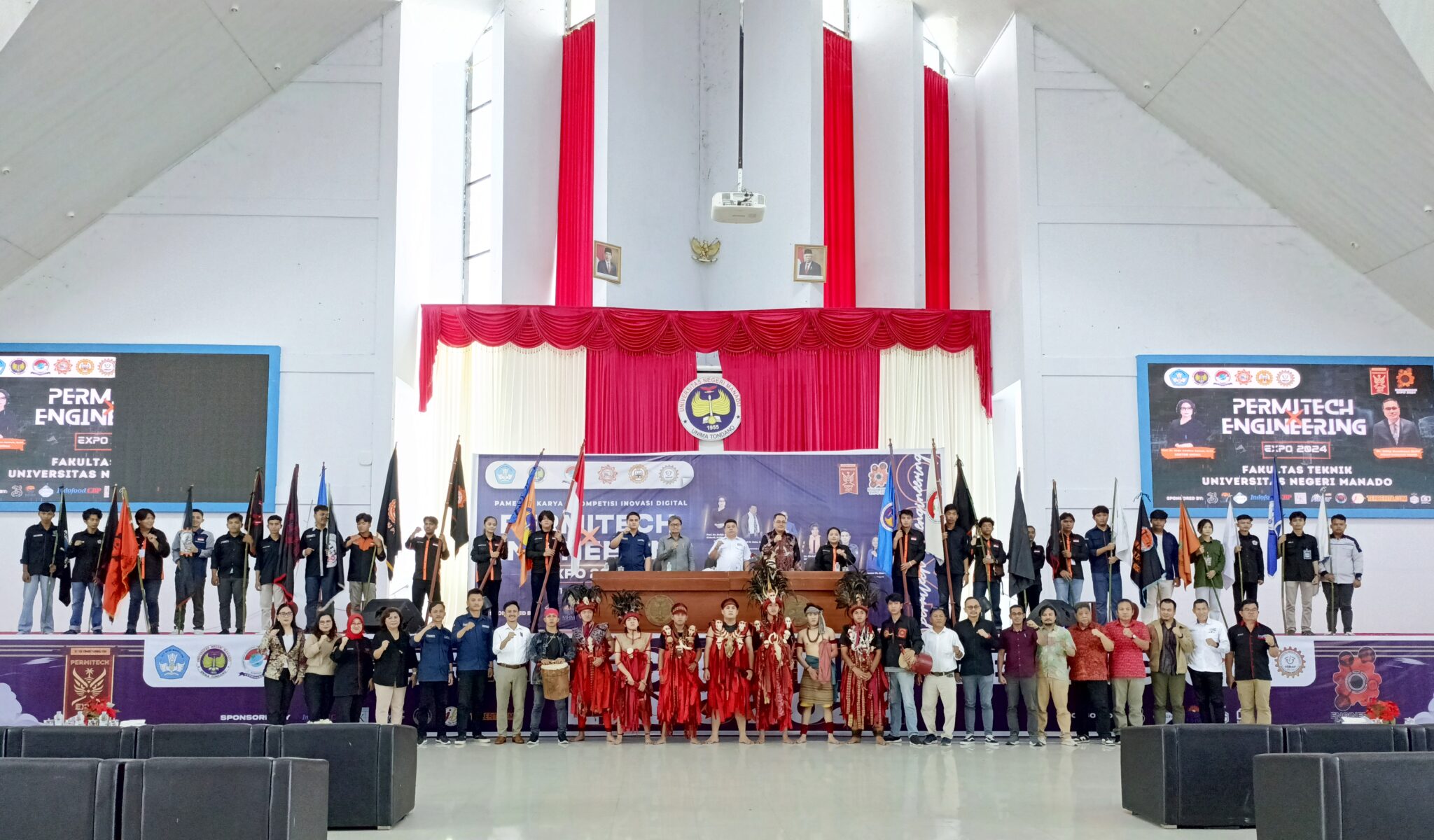 Dibuka WR III Unima Dr Donal Ratu, Kolaborasi FT Unima dan PERMIKOMNAS RI Gelar Engineering Expo 2024 Secara Nasional