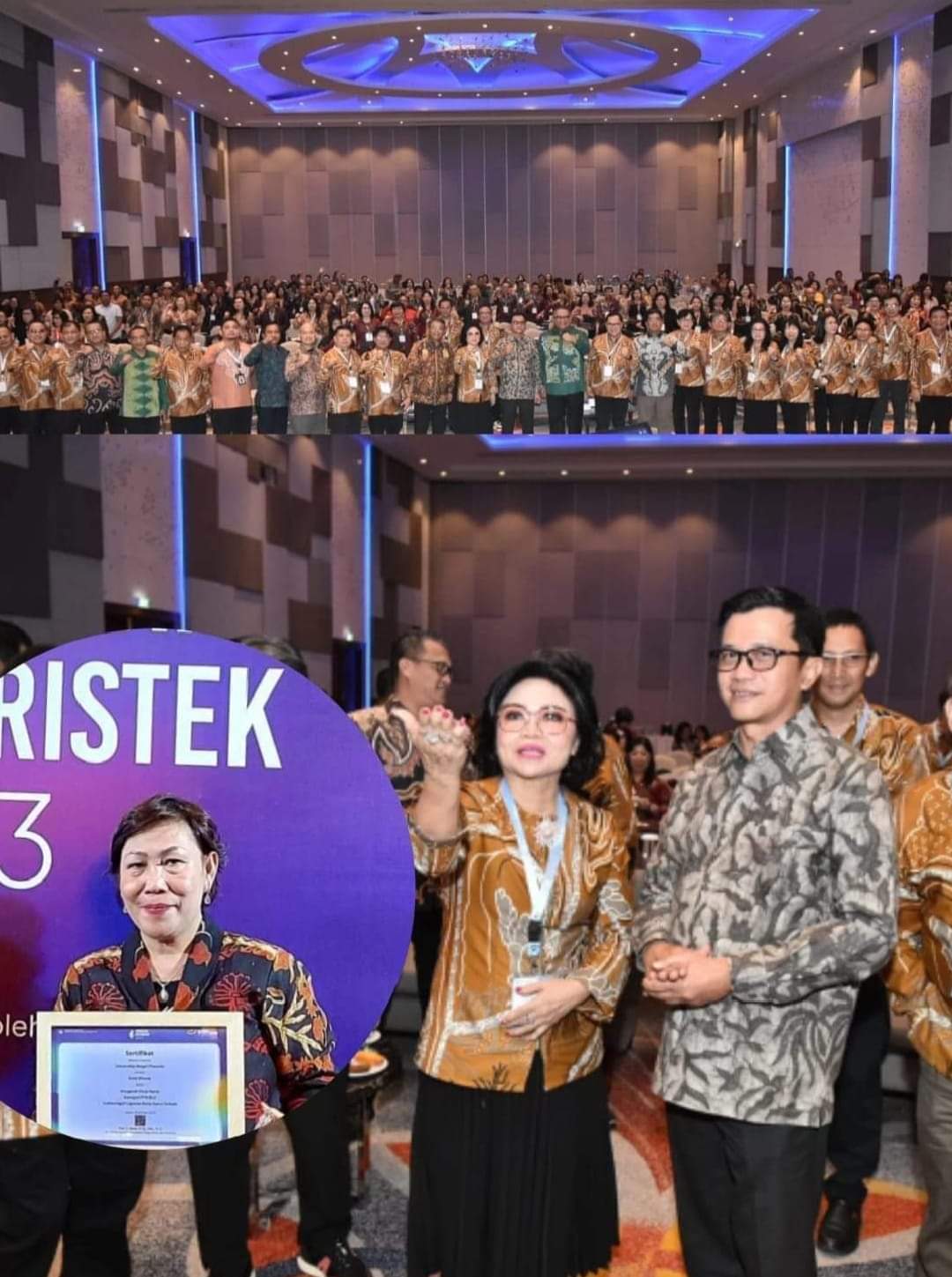 Pendatang Baru di Liga PTN BLU, Vivi Saroinsong Sebut Unima Konsisten Raih Penghargaan Unggulan IKU Diktiristek