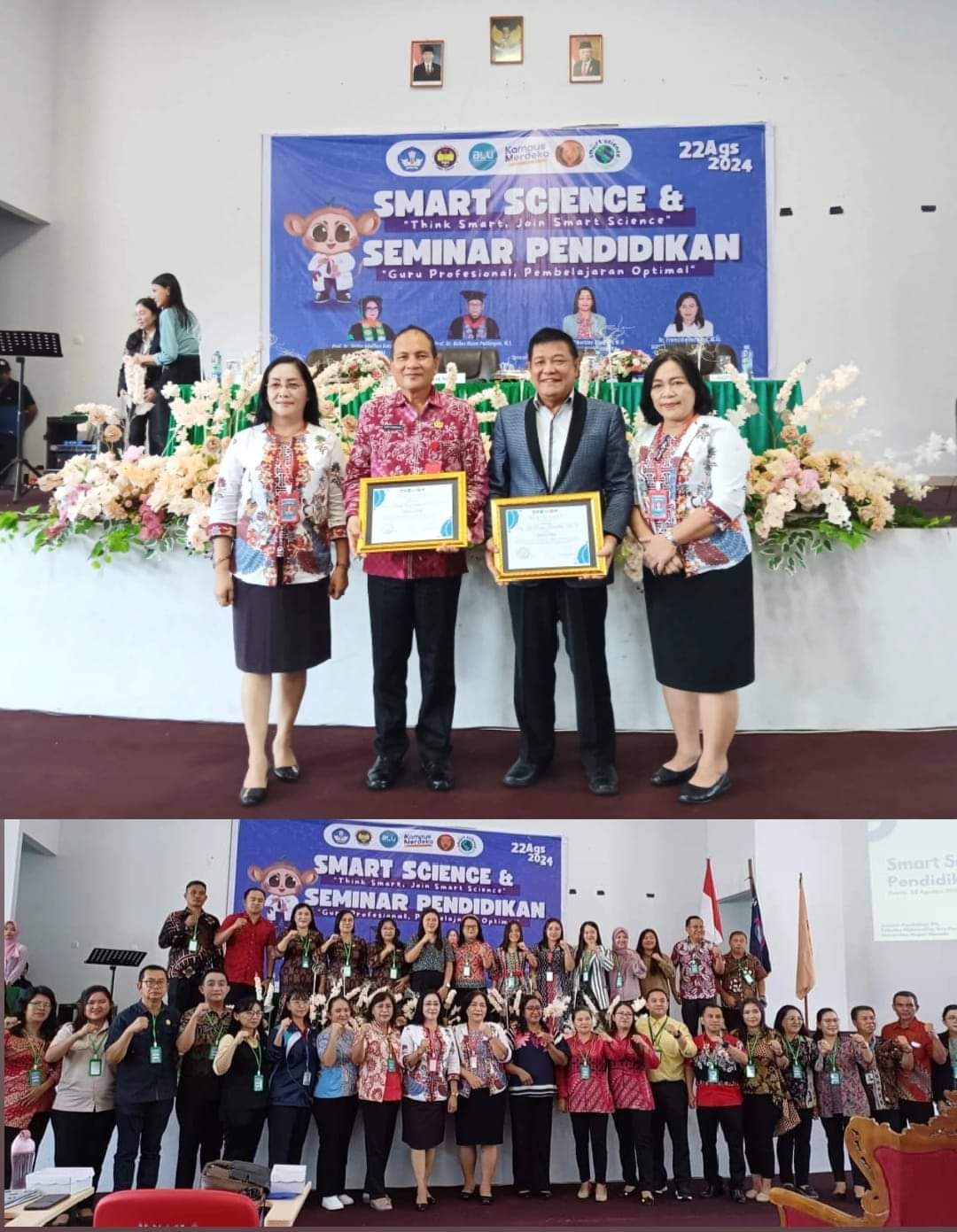Diikuti Siswa Siswi, Guru dan Kepala Sekolah SMP se Sulut, Jurusan Pendidikan IPA FMIPAK Unima Gelar Lomba Smart Science dan Seminar Pendidikan