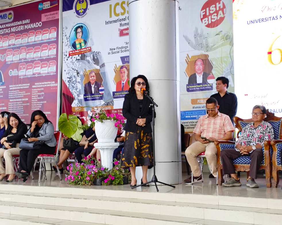 Peringati Dies Natalis ke 69 Tahun, Prof Dr Deitje Adolfien Katuuk MPd Ucap Terima Kasih Kepada Rektor Unima Terdahulu