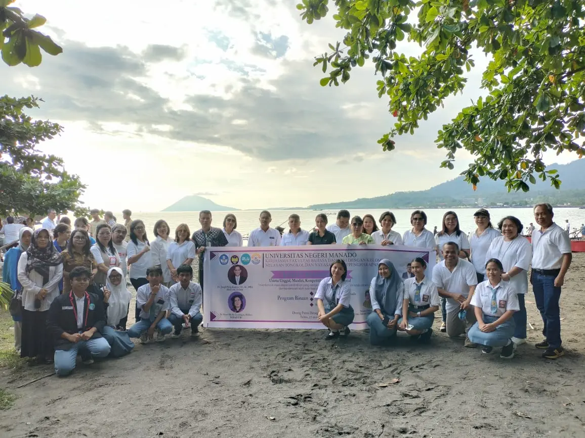 Komitmen Nyata FBS Unima Lewat Program “Kampus Berdampak” Bersama Nelayan dan Sekolah Binaan