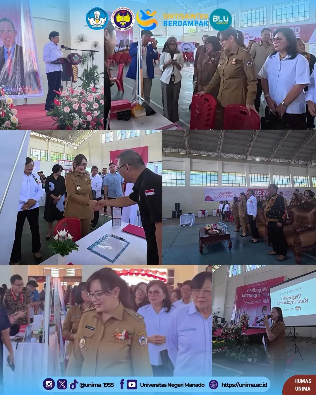 UNIMA dan Pemkot Tomohon Gelar Job Fair 2025: Buka 500+ Lowongan Kerja untuk Masyarakat Sulut