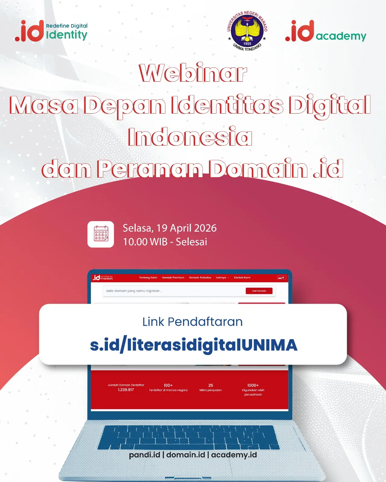 Webinar: Masa Depan Identitas Digital Indonesia dan Peranan Domain .id